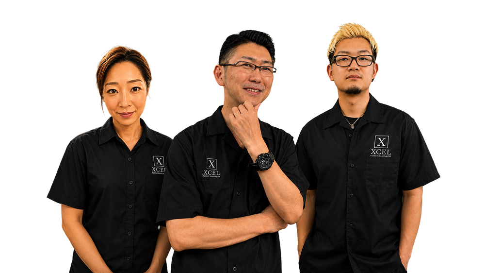 XCELのスタッフ3名
